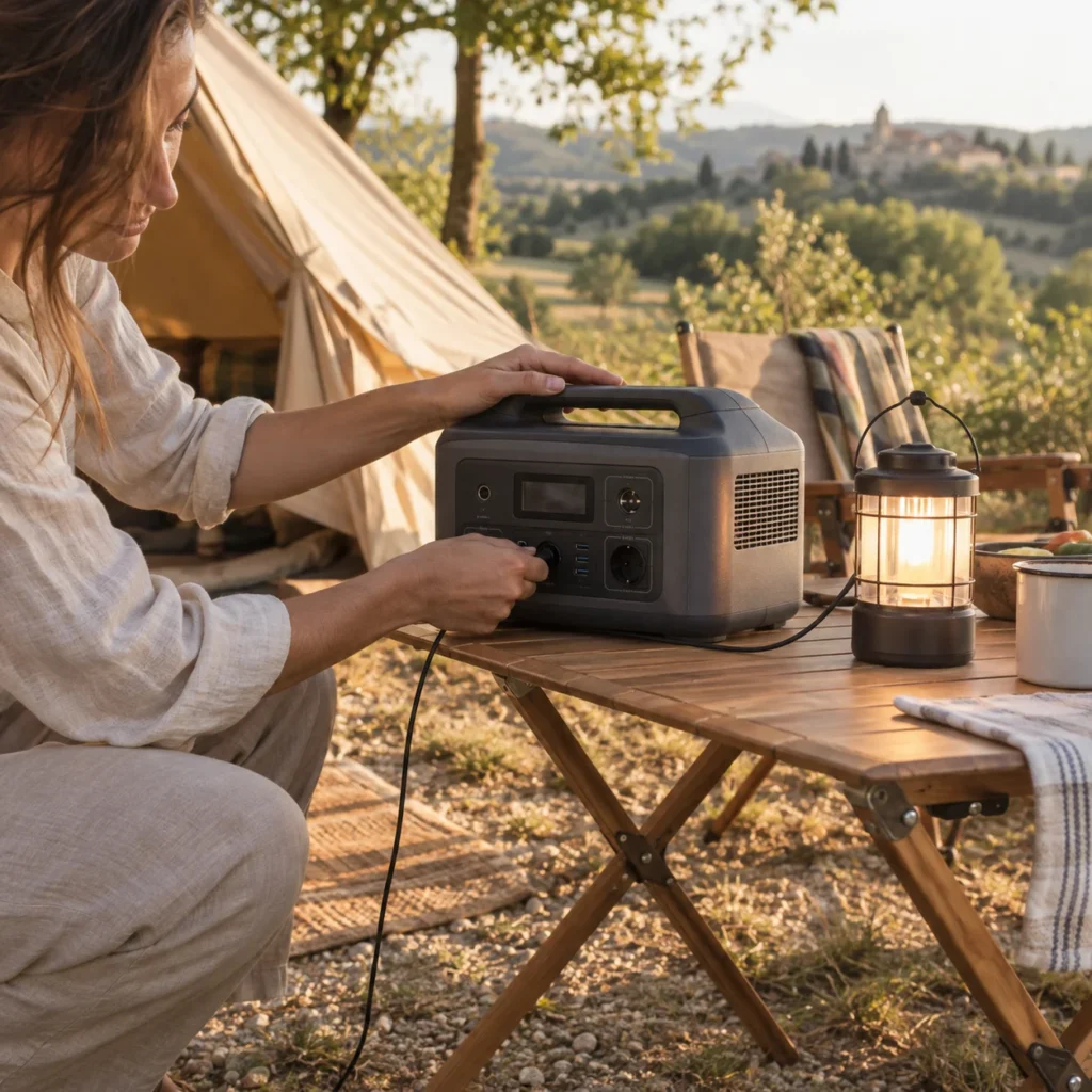 Portable power station in use, Portable Power Station Picks