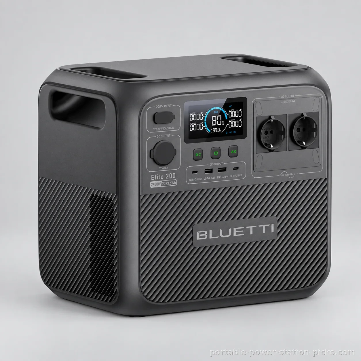 BLUETTI Elite 200 V2, studio product shot