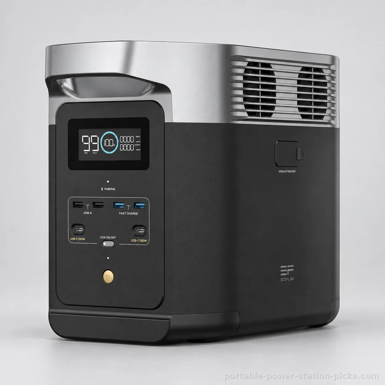 EcoFlow DELTA 2, studio product shot