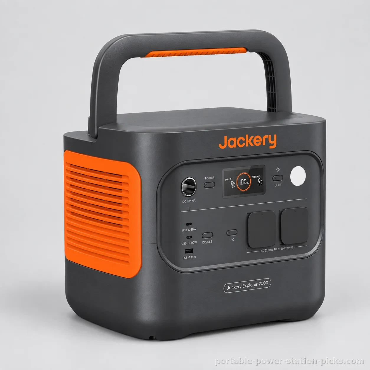 Jackery Explorer 2000 v2, studio product shot