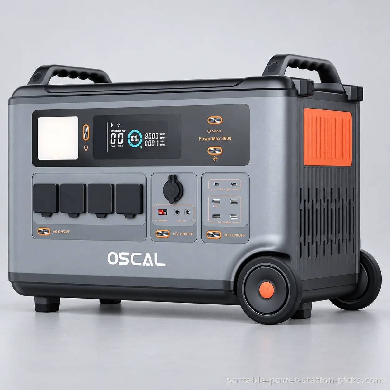 OSCAL PowerMax 6000, studio packshot
