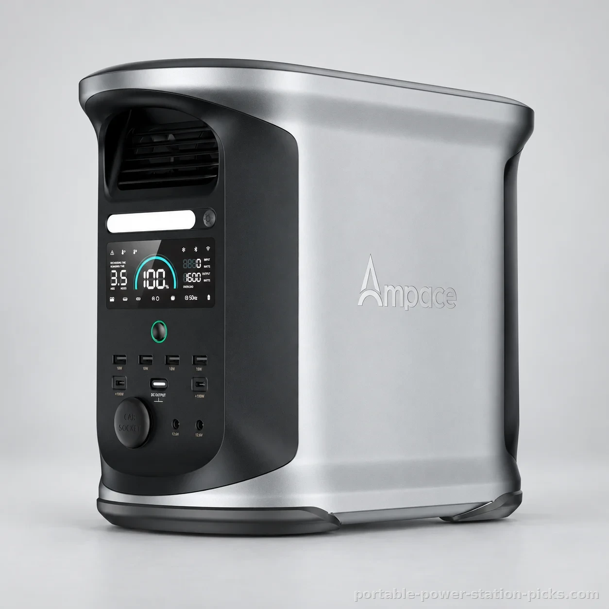 Ampace Andes 1500, studio product shot