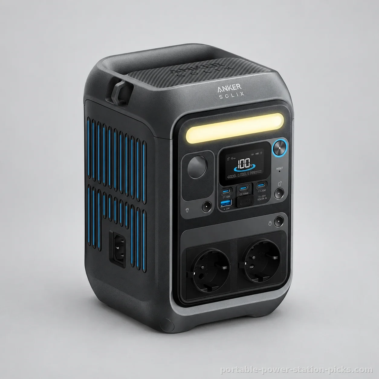 Anker SOLIX C300X, studio product shot
