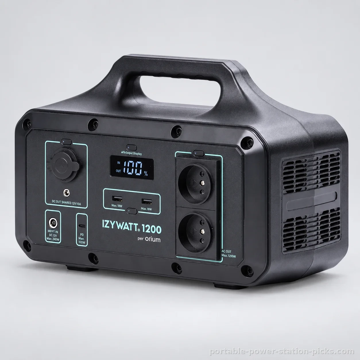 ORIUM IZYWATT 1200, studio product shot