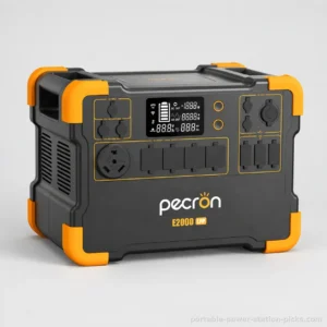PECRON E2000LFP, studio product shot