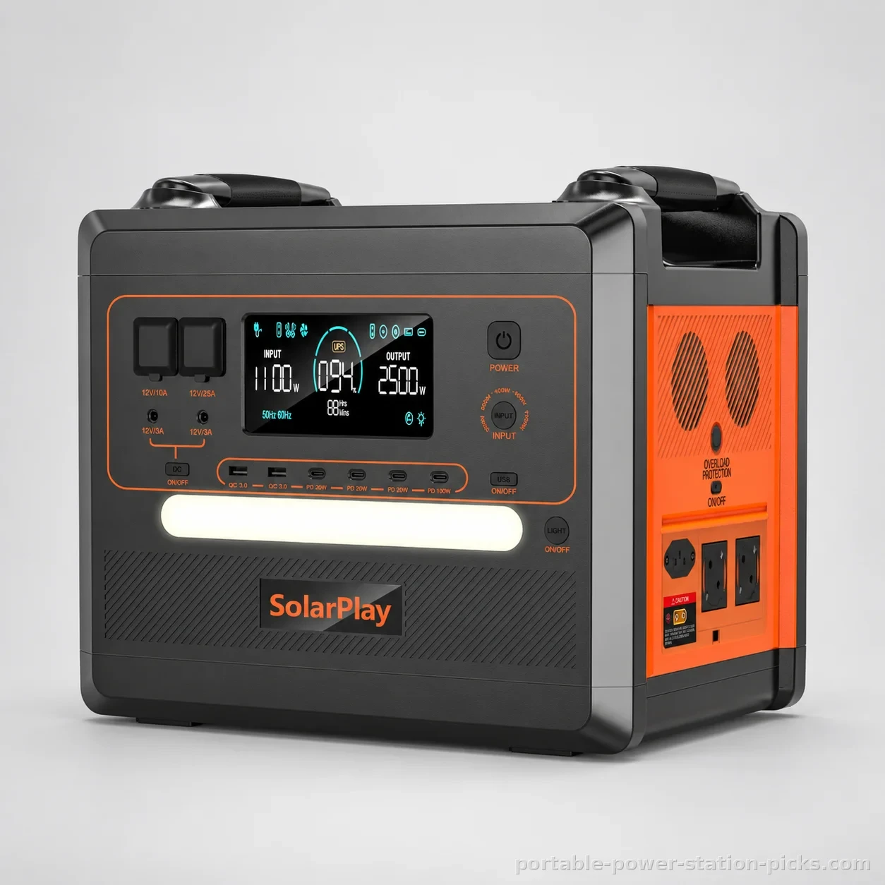 SolarPlay Q2402M, studio product shot