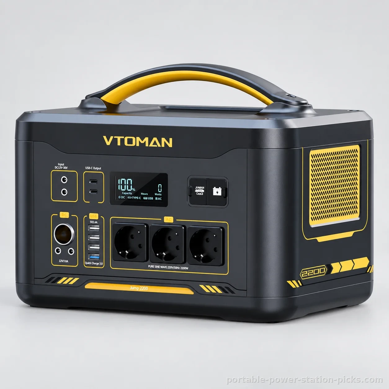 VTOMAN Jump 2200, studio packshot